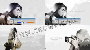 ae合成人像视频