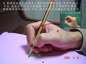 正确握笔姿势视频成人,开启高效书写之旅